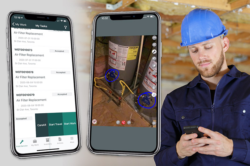 CareAR with ServiceNow for Field Services