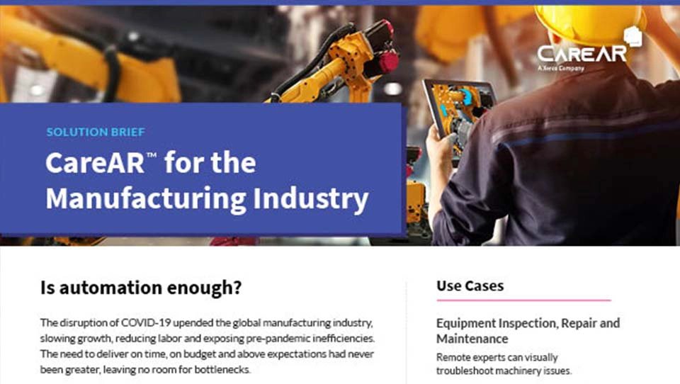Manufacturing Solution Brief Related Content