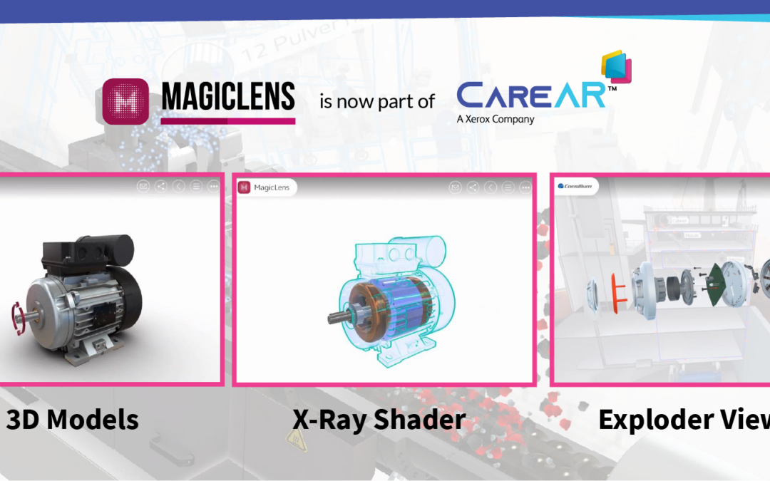 CareAR, a Xerox Company, Continues Growth with Acquisition of MagicLens, a 3D Visualization and Augmented Reality Platform
