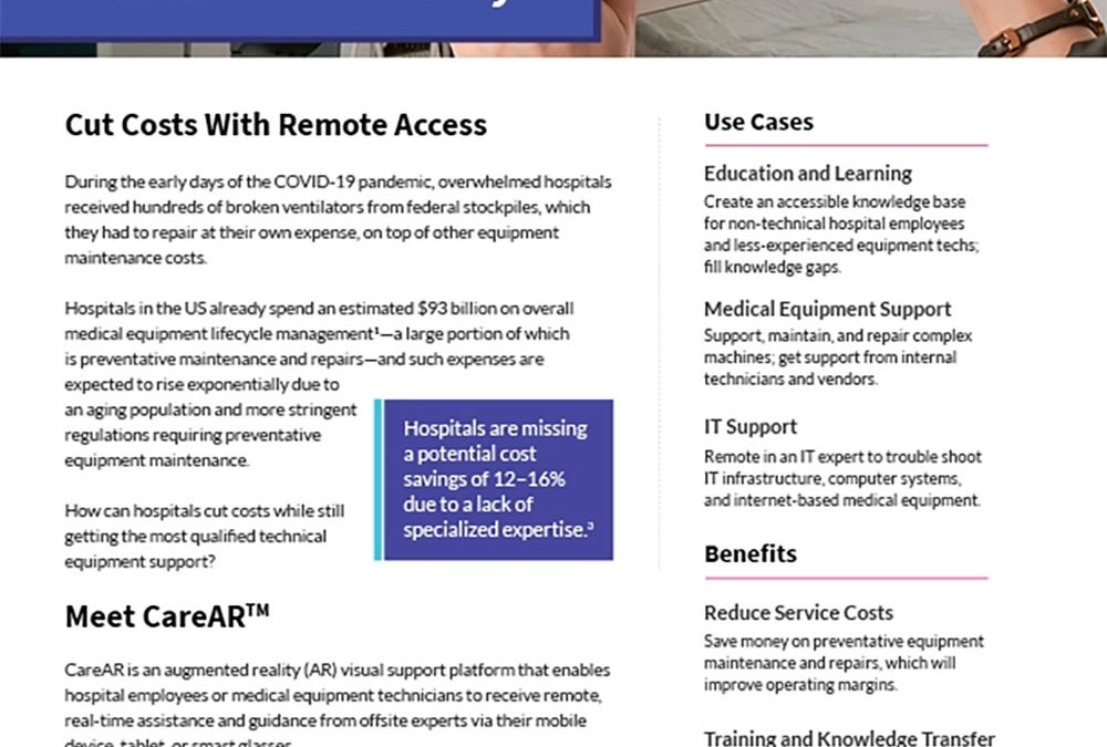 CareAR for Healthcare