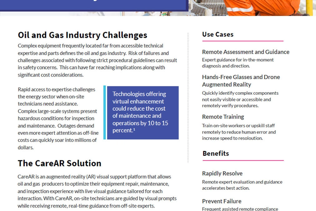 CareAR for Oil & Gas