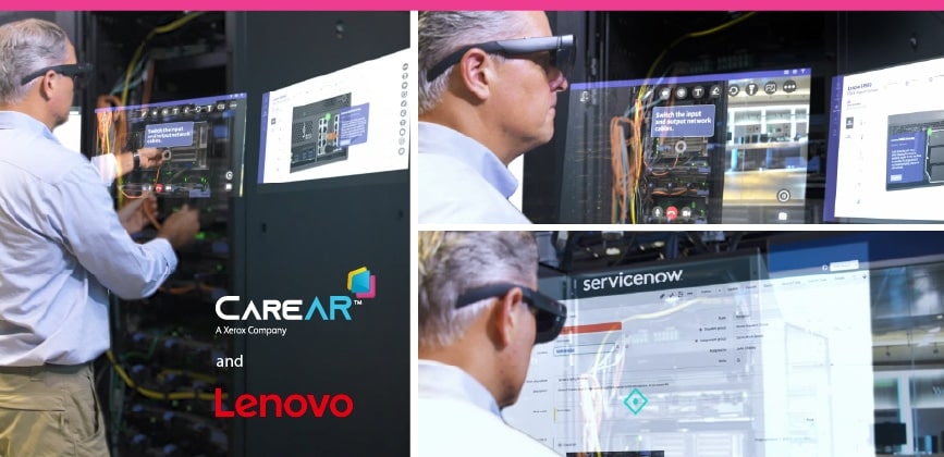 Video: CareAR Partners with Lenovo ThinkReality A3 Smart Glasses