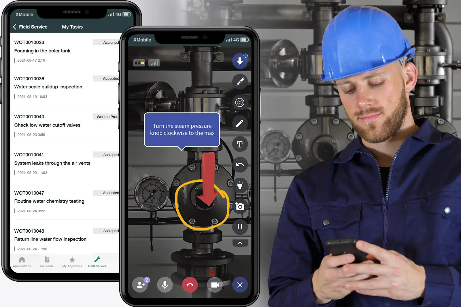 AR for ServiceNow Field Service