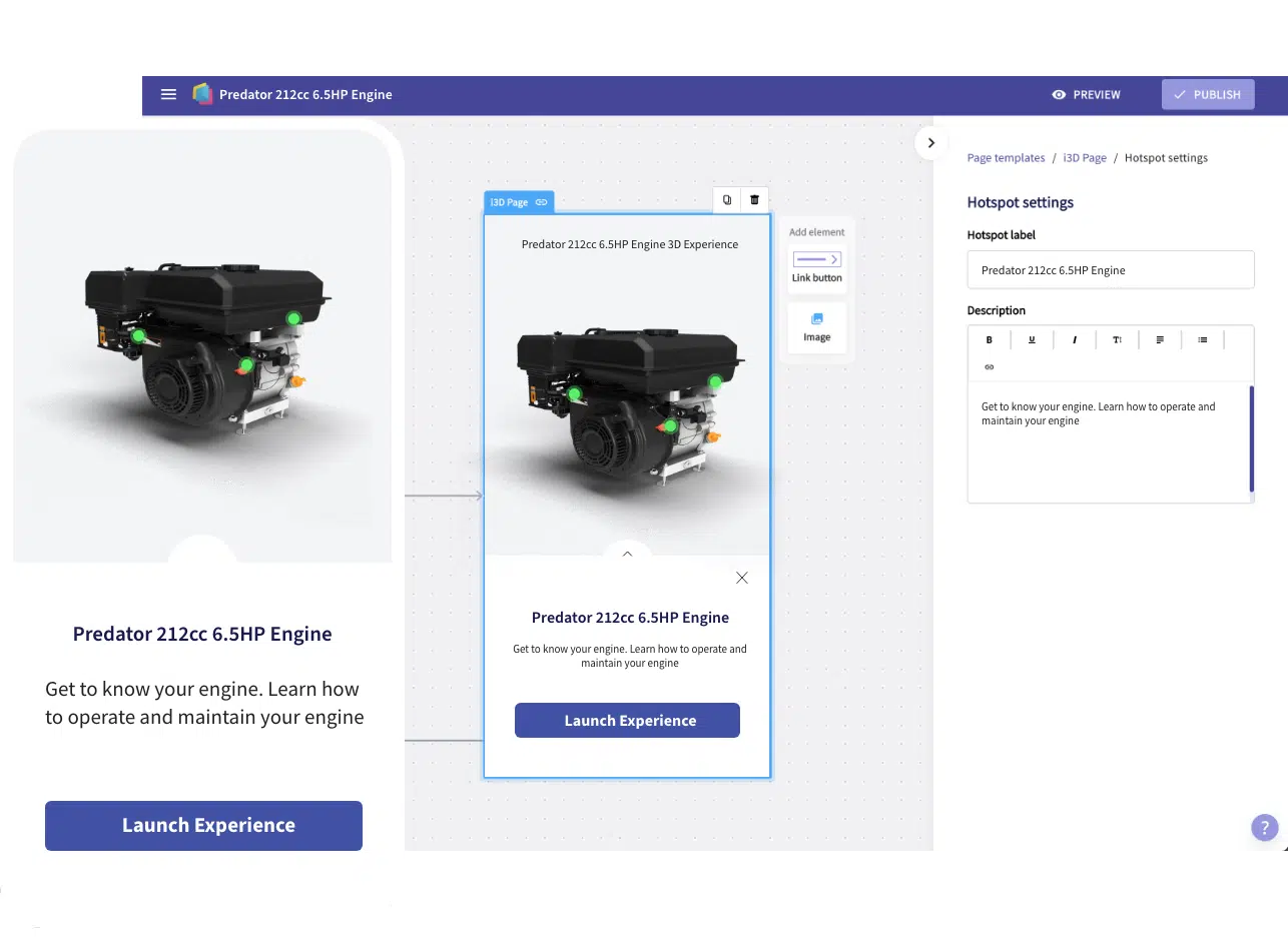 Instruct-Product-Page Browser - Mobile Img - Instruct –Engine Instruct and Experience Builder Browser