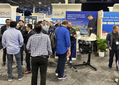 CareAR at K23 show floor