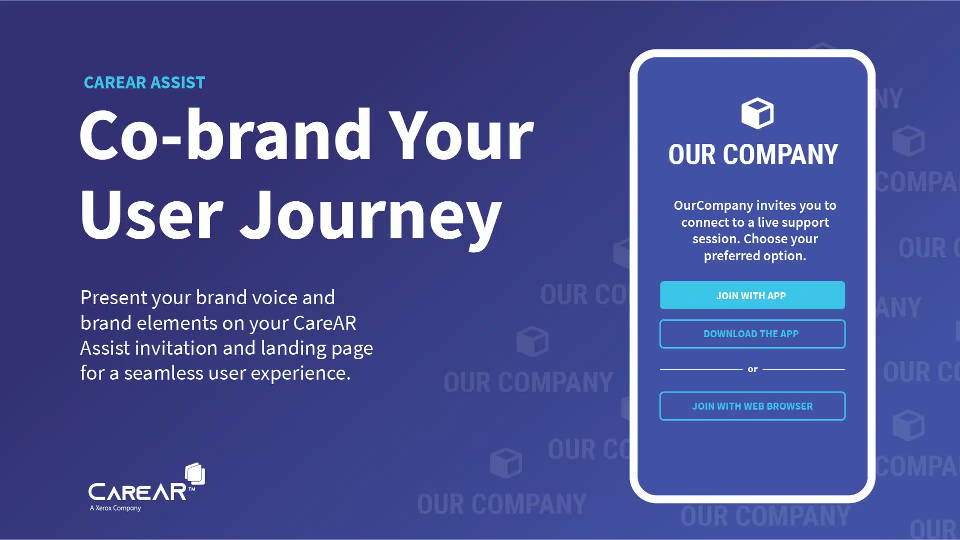Co-brand CareAR Assist