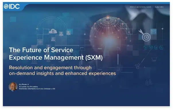 The Future of Service Experience Management - IDC Report