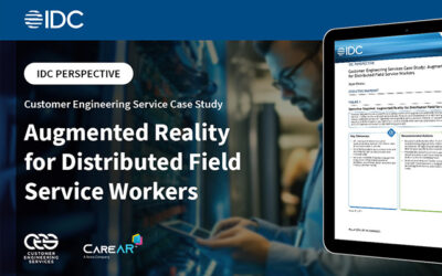 IDC Perspective: CES Case Study: Augmented Reality for Distributed Field Service Workers