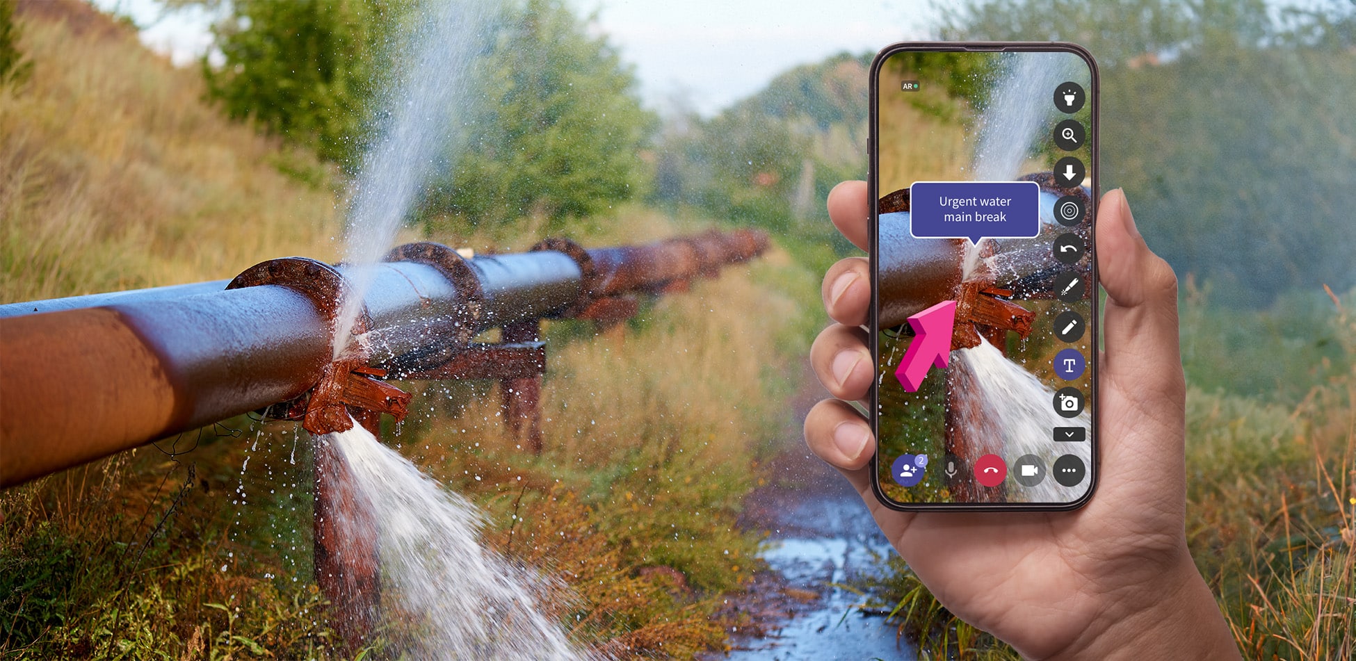 Augmented Reality for Water Utilities