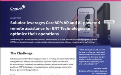 Soludoc leverages CareAR’s AR and AI-powered remote assistance