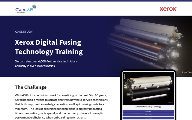 Xerox Digital Fusing Technology Training