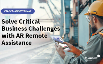 Solve Critical Business Challenges with AR Remote Assistance